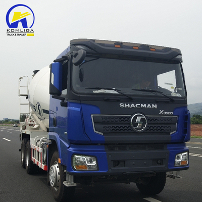 Shacman 6X4 бетономеситель с гидравлическим подъемом