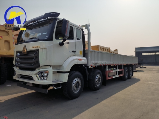 Sinotruk Sinotruck HOWO Hohan 8*4 Sidewall Drop Flatbed Van с полным прицепом