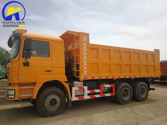 Один спальный с кондиционером Шакман 6X4 10 колесный 371HP мини-наклонитель Дампер использованный грузовик