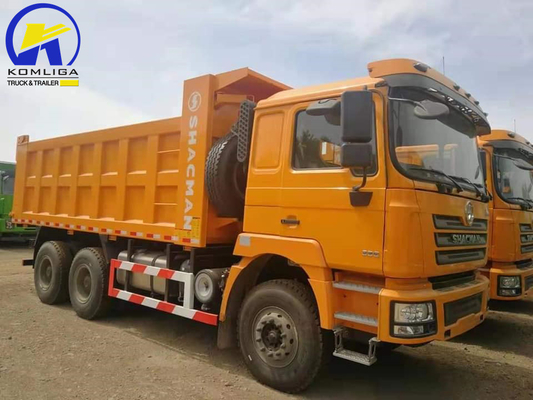 Один спальный с кондиционером Шакман 6X4 10 колесный 371HP мини-наклонитель Дампер использованный грузовик