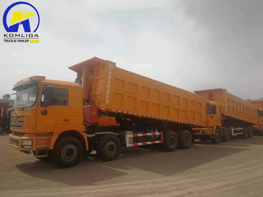 Один спальный с кондиционером Шакман 6X4 10 колесный 371HP мини-наклонитель Дампер использованный грузовик