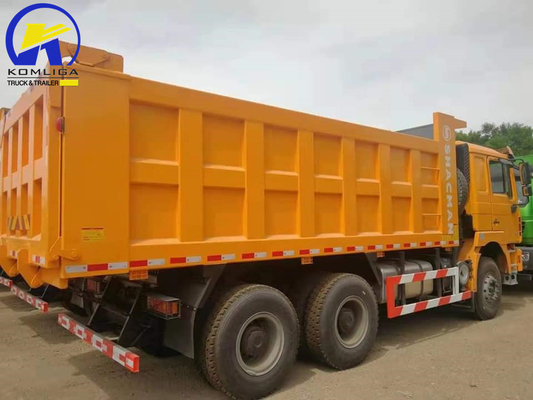Один спальный с кондиционером Шакман 6X4 10 колесный 371HP мини-наклонитель Дампер использованный грузовик