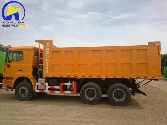 Дизайн радиальной шины Shacman 6X4 10 Wheeler 371HP Горный свертыватель Дампер грузовик с шинами