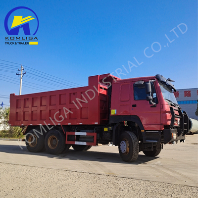 6X4 20-30 тонн тяжелой грузоподъемности 3 оси 10 колес Sinotruk HOWO Дамп-грузовик с кабиной Hw76