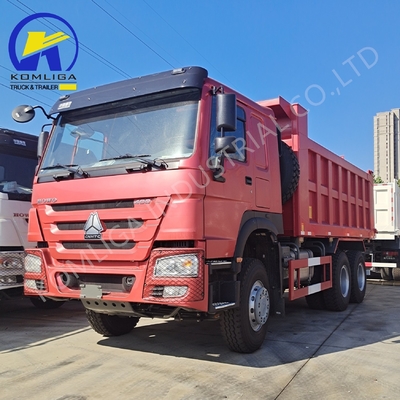 6х4 20-30 тонн тяжелой грузоподъемности 3 оси 10 колес Sinotruk HOWO Подержанный мусоровоз с 371 л.с.
