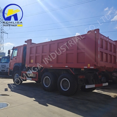 6х4 20-30 тонн тяжелой грузоподъемности 3 оси 10 колес Sinotruk HOWO Подержанный мусоровоз с 371 л.с.