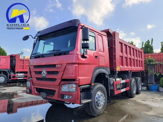 6х4 20-30 тонн тяжелой грузоподъемности 3 оси 10 колес Sinotruk HOWO Подержанный мусоровоз с 371 л.с.