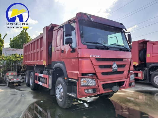 6х4 20-30 тонн тяжелой грузоподъемности 3 оси 10 колес Sinotruk HOWO Подержанный мусоровоз с 371 л.с.