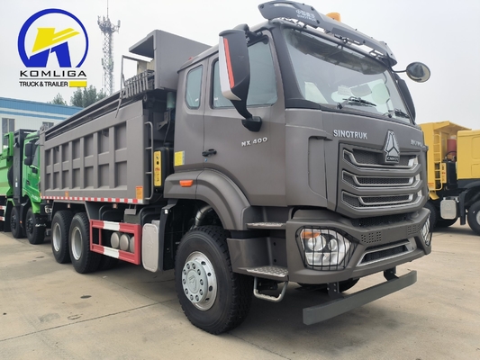 Малый пробег 6X4 20-30 тонн Тяжелый грузовик 3 оси 10 колес Sinotruk HOWO Подержанный грузовик