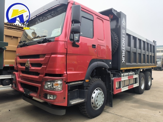 Малый пробег 6X4 20-30 тонн Тяжелый грузовик 3 оси 10 колес Sinotruk HOWO Подержанный грузовик