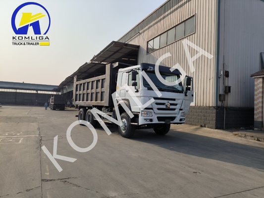 6X4 20-30 тонн тяжелой грузоподъемности 3 оси 10 колес Sinotruk HOWO Дамп-грузовик с низким пробегом