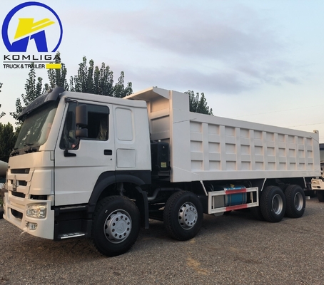 Подержанный мусоровоз 371 л. с. 380 л. с. 400 л. с. 40 т. Sinotruk HOWO Tipper Truck 8X4 12 колес