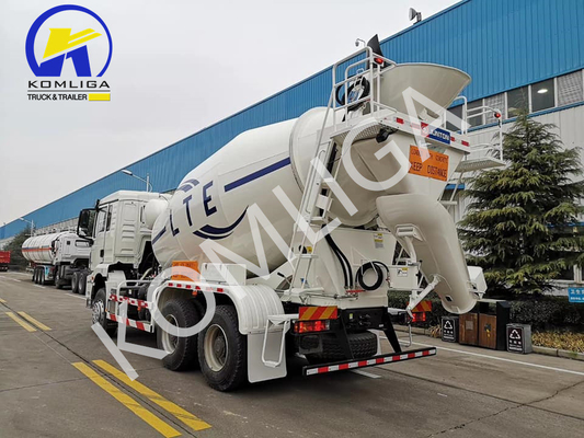 Sinotruk 6X4 Использованный мини-бетонный смеситель с 20cbm ведро размеры 5600X2300X1500