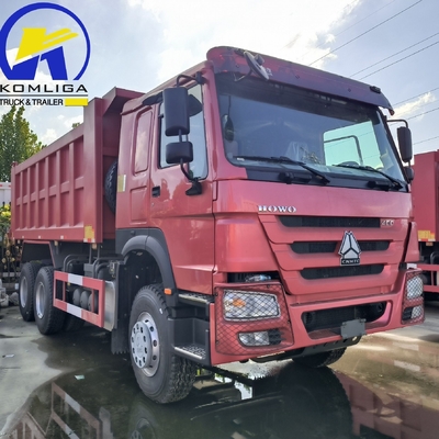 Сертифицированный GCC подержанный Sinotruk HOWO 6X4 10 колес 371HP 380HP 400HP 30тонный мусоровоз
