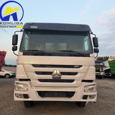 Подержанный грузовик HOWO 8X4 12 колес 371HP 380HP 400HP Передний подъемный стиль Хорошее состояние