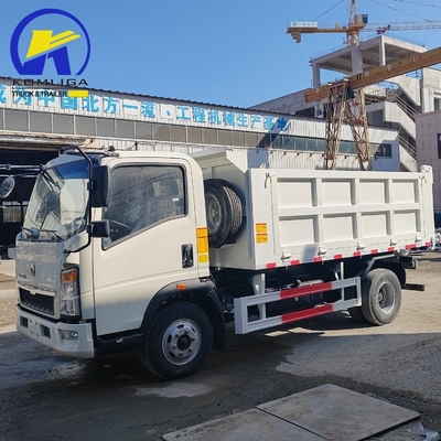 Дизайн радиальной шины 2024 Sinotruk HOWO 4X2 Мини-самокат с одной кабинкой и кондиционером