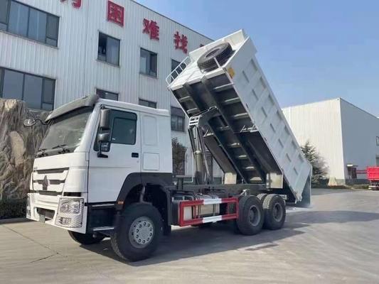 Передний подъемный стиль HOWO 10 шинок 20cbm 6X4 Дамп-трак с ручной трансмиссией