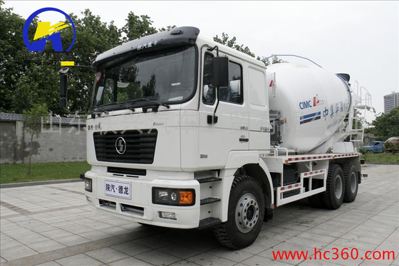 Shacman F2000 6X4 336HP 10-колесная настройка Бетонный смеситель использованный грузовой циментный цистерн