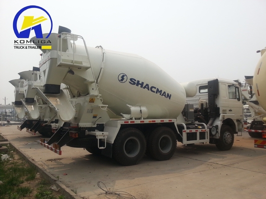 Shacman F2000 6X4 336HP 10-колесная настройка Бетонный смеситель использованный грузовой циментный цистерн