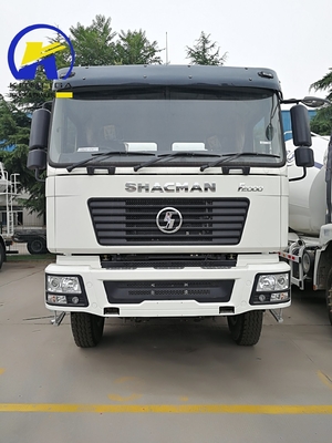 Shacman F2000 6X4 336HP 10-колесная настройка Бетонный смеситель использованный грузовой циментный цистерн