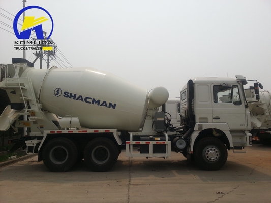 340 л.с. Shacman F2000 6X4 10колесный цементный смеситель грузовик с 300-литровым топливным танкером