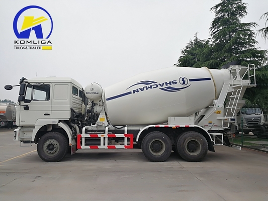 340 л.с. Shacman F2000 6X4 10колесный цементный смеситель грузовик с 300-литровым топливным танкером