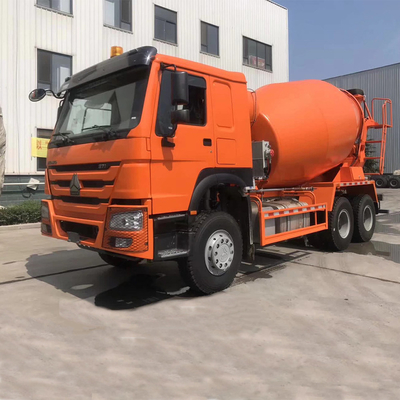 Sinotruk HOWO 6X4 10 колес 340HP 371HP Подержанный цементный смеситель с 5600X2300X1500 20cbm