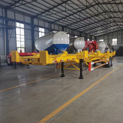 Jost Two Speed Support Leg Tri-Axle 20 FT 40FT Шасси Скелетный трейлер Не самосвалка