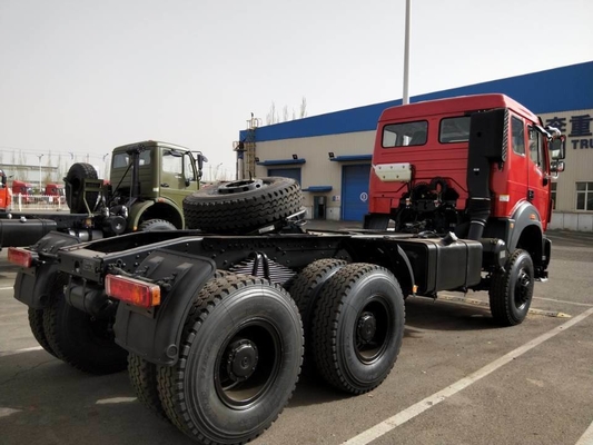 Beiben Tractor Head 6X4 3 оси с системой рулевого управления Zf8098 и скоростной коробкой передач 12js200t