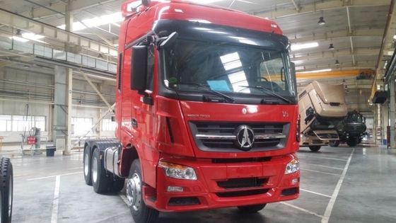 Beiben Tractor Head 6X4 3 оси с системой рулевого управления Zf8098 и скоростной коробкой передач 12js200t