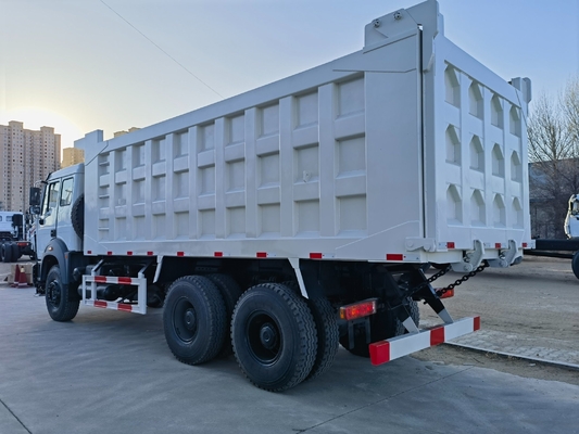 10 колесный 6X4 Beiben Dump Tipper Truck с ручной трансмиссией и выбросом Euroii