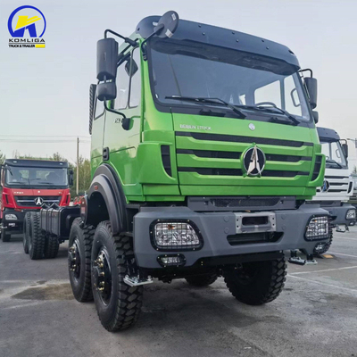 Beiben Dump Cargo Truck Тракторный грузовик 6X4 с настройкой системы рулевого управления Zf8098