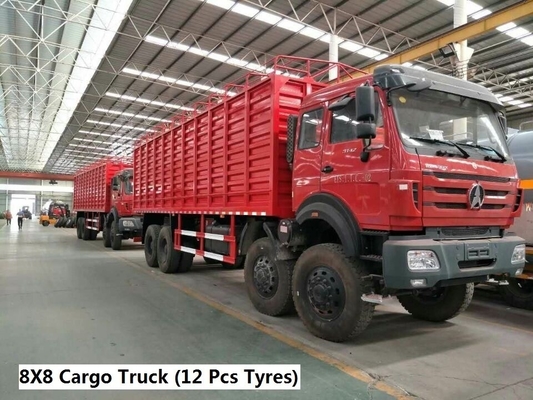 Beiben Dump Cargo Truck Тракторный грузовик 6X4 с настройкой системы рулевого управления Zf8098