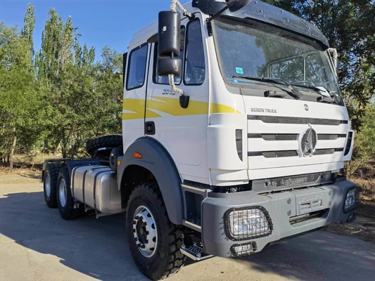 Beiben 430 HP 6X4 тракторный грузовик Пятое колесо 90 однонаправленный для перевозки тяжелых грузов