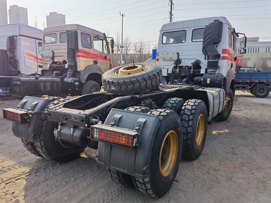Beiben 430 HP 6X4 тракторный грузовик Пятое колесо 90 однонаправленный для перевозки тяжелых грузов