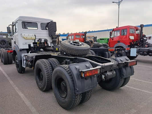 Beiben 430 HP 6X4 тракторный грузовик Пятое колесо 90 однонаправленный для перевозки тяжелых грузов
