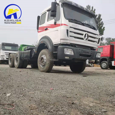 ISO сертифицированный быстрый 12js200t коробка передач используется Beiben 6X4 10 шины 380HP трактор головной грузовик