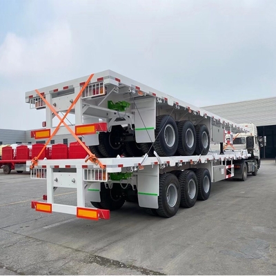 40ft Heavy Duty Lowboy 20ft контейнерный трейлер полуприцеп с двумя скоростями поддержки ноги