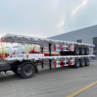 40ft Heavy Duty Lowboy 20ft контейнерный трейлер полуприцеп с двумя скоростями поддержки ноги