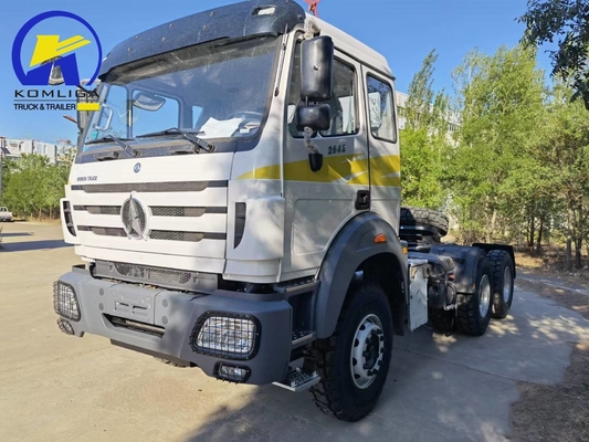 Тракторный грузовик Beiben 10 колесный прицеп с длинной кабиной Ng80b и односпальным