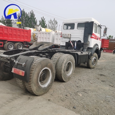 Алюминиевая сплав топливный танкер 400L Северный Бенц 6X4 прицепная головка тракторный грузовик для проектирования