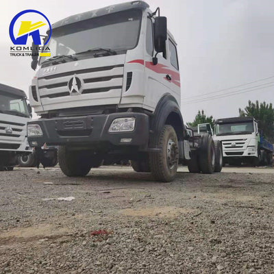 Алюминиевая сплав топливный танкер 400L Северный Бенц 6X4 прицепная головка тракторный грузовик для проектирования