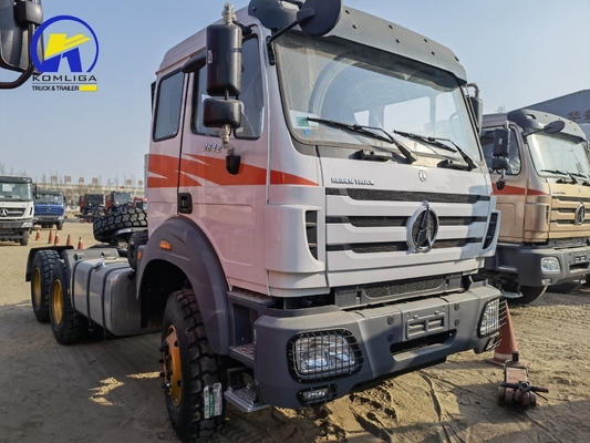 Beiben 6X4 380HP 10 колес 30-40тонна тракторный грузовик/прицепная головка с длинной кабиной Ng80b