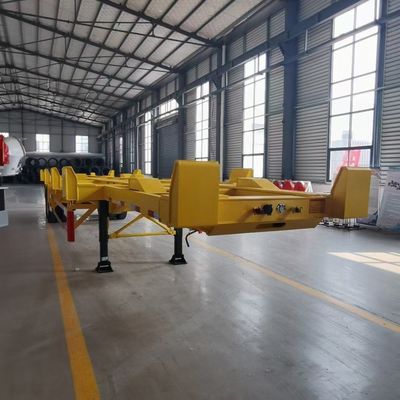 40-футовый полуприцеп для контейнеров с тяжелыми скелетами с основным пучком Q345b