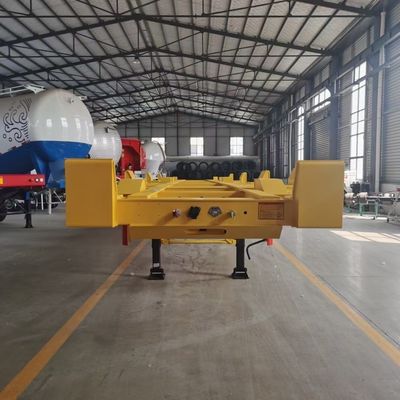 40-футовый полуприцеп для контейнеров с тяжелыми скелетами с основным пучком Q345b