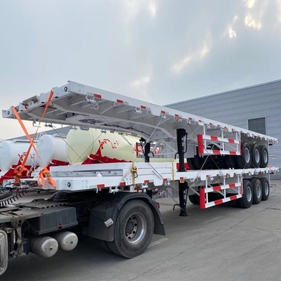 Jost Two Speed Spport Leg 20FT Flat Bed Semi Trailer Container 40FT Truck Trailer (Двухскоростной спортивный нож с плоской кроватью)