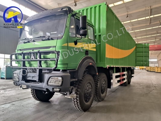 Benz Beiben 8X8 грузовой грузовик для тяжелых применений 8500*2500*3400мм сиденья ≤5