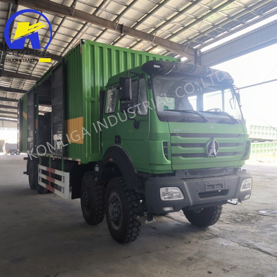 Benz Beiben 8X8 грузовой грузовик для тяжелых применений 8500*2500*3400мм сиденья ≤5
