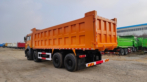 90 Однонаправленный пятиколесный грузовик Beiben Tipper для Африки Wp12.420e32 Используемый двигатель