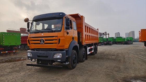 90 Однонаправленный пятиколесный грузовик Beiben Tipper для Африки Wp12.420e32 Используемый двигатель